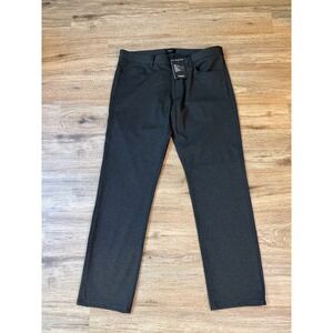 NWT Theory Raffi Slim Fit Pant Tech Ponte 2 | Dark Charcoal | Size 34